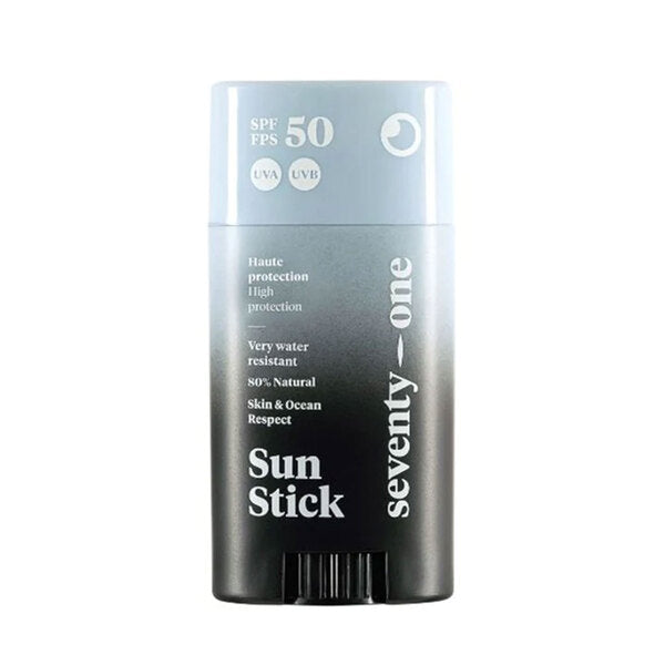 SeventyOne Percent Invisible Waterproof Sun Stick SPF 50 (British brand)