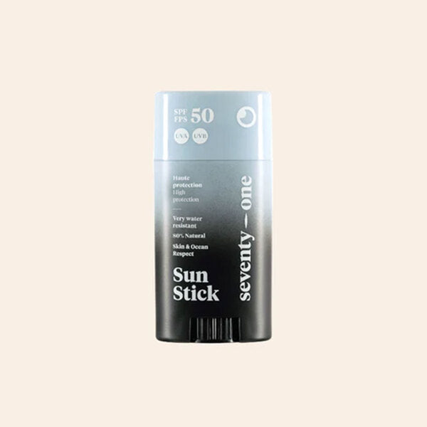 SeventyOne Percent Invisible Waterproof Sun Stick SPF 50 (British brand)