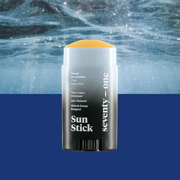 SeventyOne Percent Invisible Waterproof Sun Stick SPF 50 (British brand)