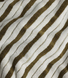 BAINA organic cotton striped bath mat 50cm x 80cm - British product