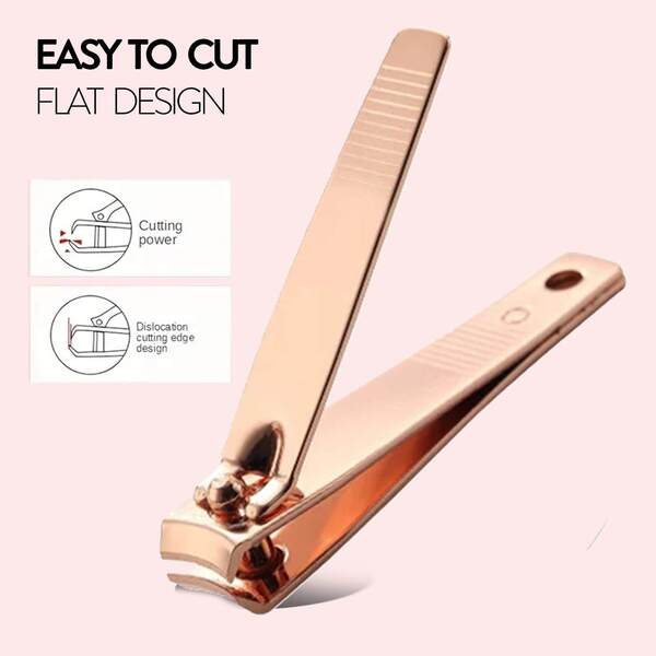 Envie nail clippers stainless steel ergonomic set (British brand)