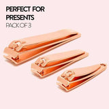 Envie nail clippers stainless steel ergonomic set (British brand)