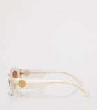 Dolce&Gabbana oval sunglasses in opaline finish, imported from the UK
