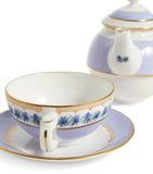 Halcyon Days Shell Garden Floral tea for one set, UK version