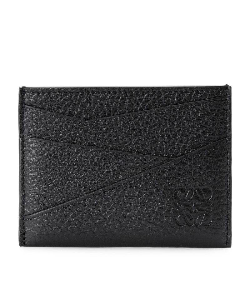 LOEWE grained leather Puzzle card holder (British brand)