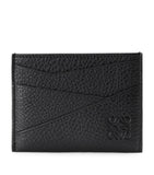LOEWE grained leather Puzzle card holder (British brand)