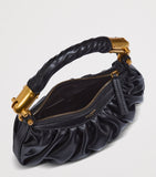 Balmain mini leather Ebene top-handle bag, UK version