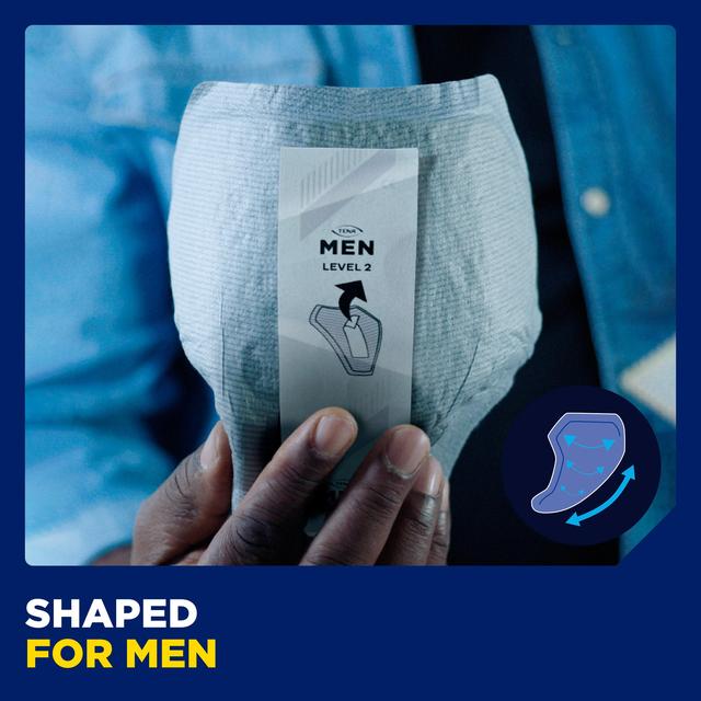 Tena for Men Incontinence Absorbent Protector Level 3    8 per pack GOODS M&S