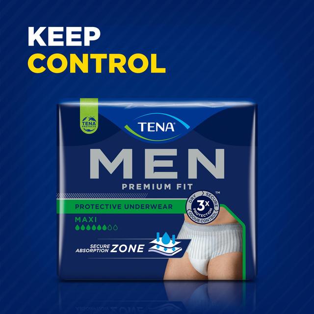 Tena for Men Premium Fit Incontinence Pants Medium 10 per pack GOODS M&S