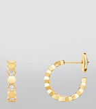 Chaumet Bee de Chaumet hoop earrings in 18k yellow gold, imported from the UK