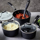 Scoville non stick aluminium pan set 3 piece, imported from the UK
