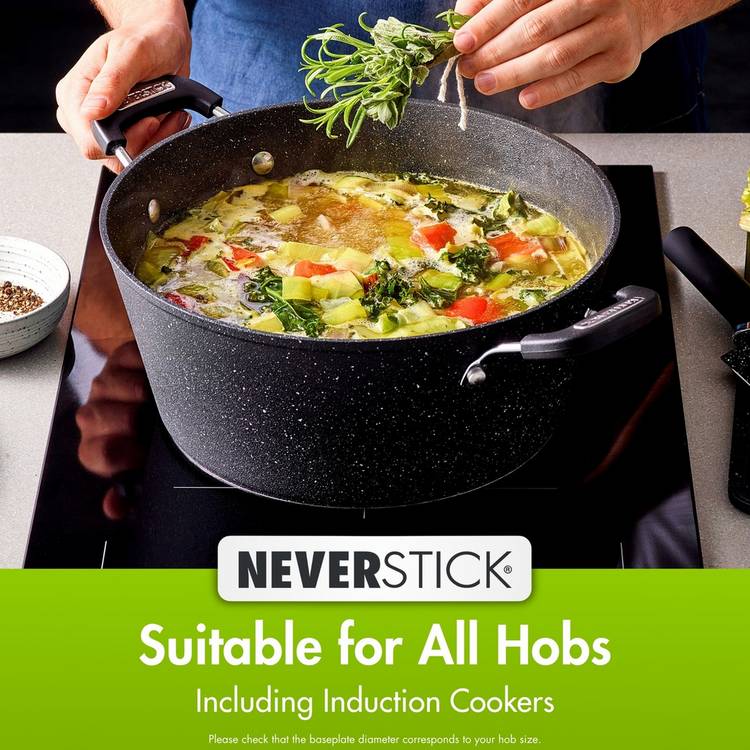 Scoville non stick aluminium pan set 3 piece, imported from the UK