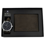 Ben Sherman watch gift set brown strap - British product