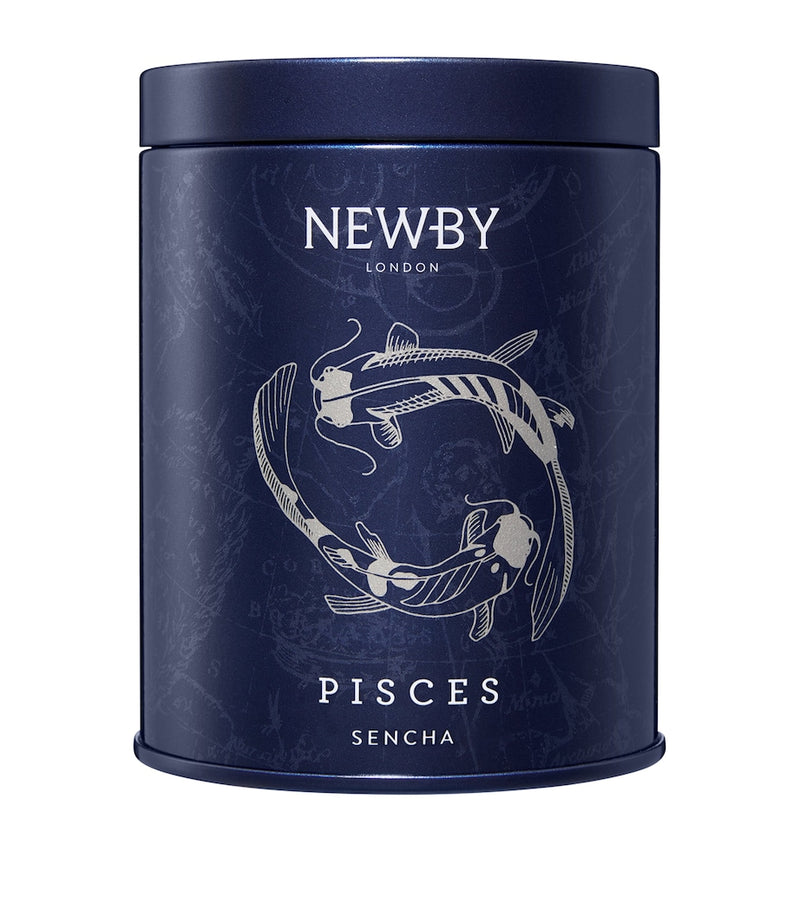 NEWBY Pisces Zodiac Sencha loose green tea 30g, imported from the UK