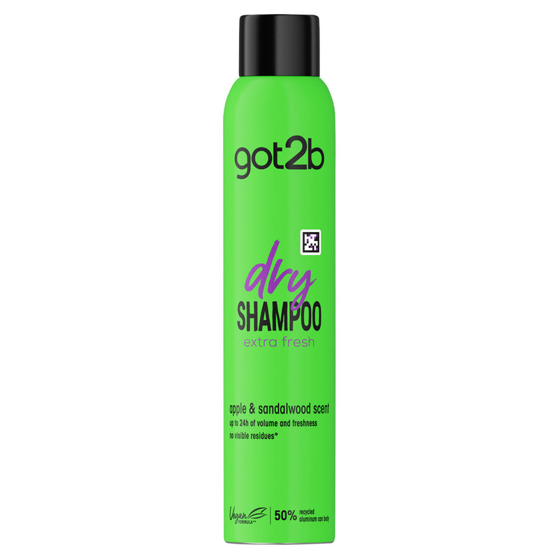 got2b dry shampoo extra fresh scent 200ml, UK version