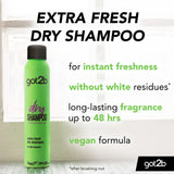 got2b dry shampoo extra fresh scent 200ml, UK version