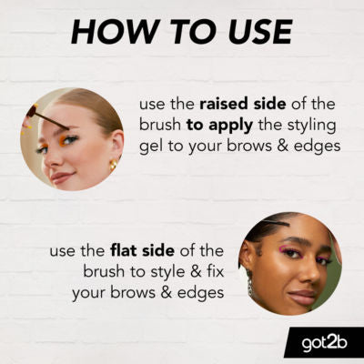 got2b brow gel tinted dark blonde to brown 16ml, UK version