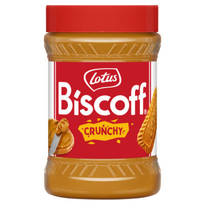 Lotus Biscoff crunchy biscuit spread 380g, UK version