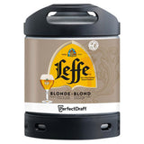 Leffe Blonde PerfectDraft beer keg 6L (British brand)