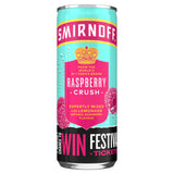 ASDA Smirnoff Raspberry Crush Lemonade Cocktail Mixer 250ml Can- Buy online at McGrocer