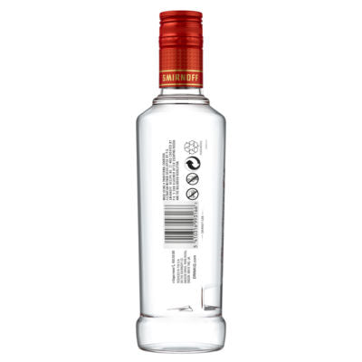 Smirnoff Vodka No. 21 Red Label 35cl (British brand)