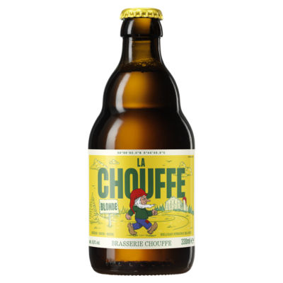 La Chouffe Belgian Blonde beer 330ml, UK version