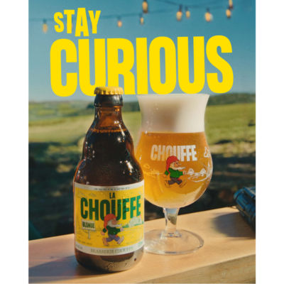 La Chouffe Belgian Blonde beer 330ml, UK version