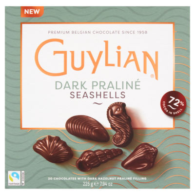 Guylian hazelnut praline Belgian chocolates 225g, UK version