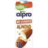 ASDA Alpro Almond No Sugar Long Life Dairy Free Drink 1L- Buy online at McGrocer