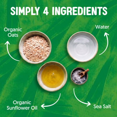 Alpro organic oat drink dairy free no sugars 1L, UK version