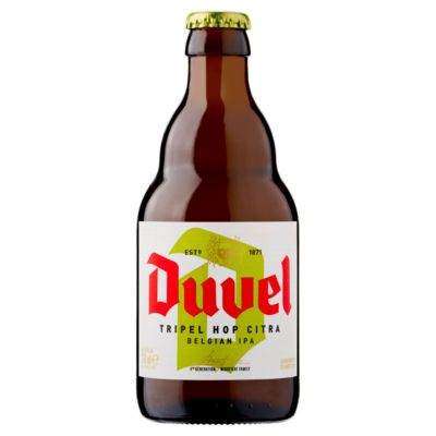 Duvel Tripel Hop Citra Belgian IPA beer 330ml - British product