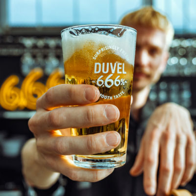 Duvel 666 Belgian Blond beer 330ml - British product