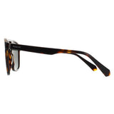 Polaroid pilot sunglasses brown polarised lens - British product