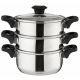 Argos Russell Hobbs 18cm 3 Tier Stainless Steel Steamer- Buy online at McGrocer