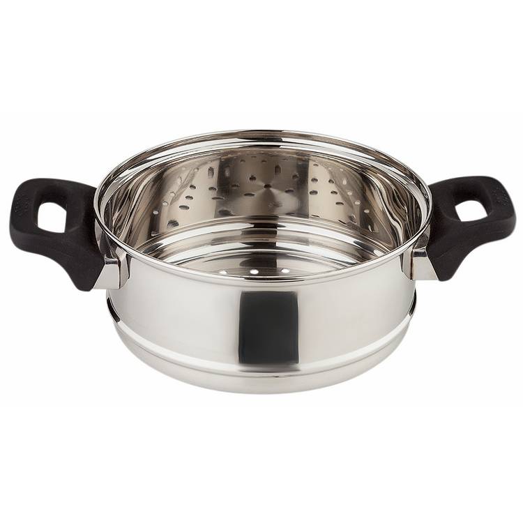Russell Hobbs stainless steel 3 tier steamer 18cm, imported from the UK