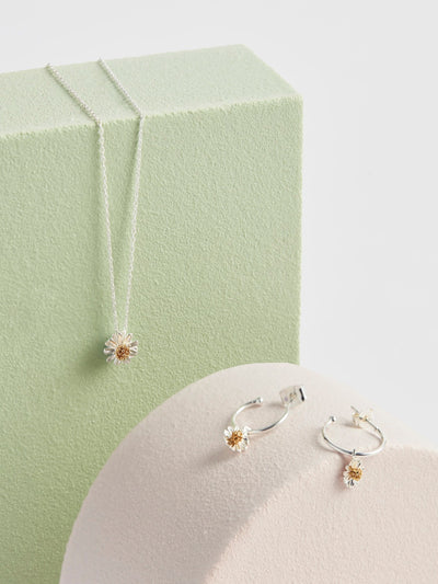 Next Estella Bartlett Silver Wildflower Necklace- Buy online at McGrocer