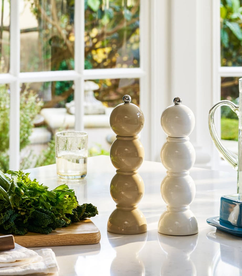 Addison Ross Bobbin salt or pepper mill, imported from the UK