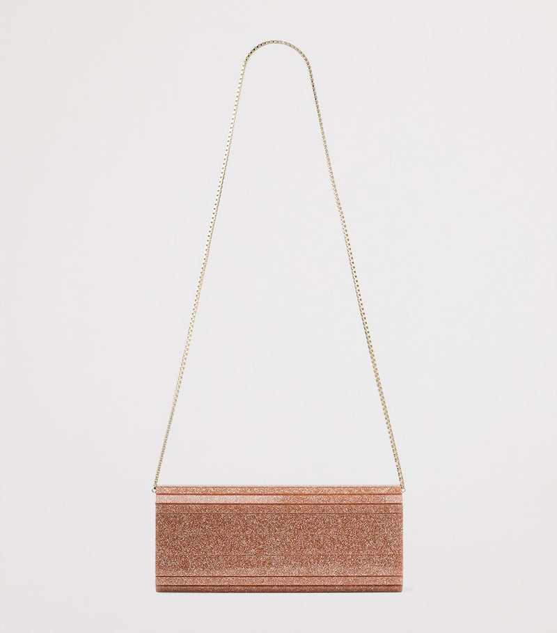 Jimmy Choo Sweetie glitter clutch bag (British brand)