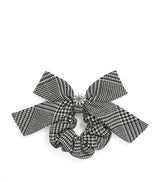 Harrods Self-Portrait Kids Wool-Blend Check Hair Bow Kids Hair Accessory- Buy online at McGrocer