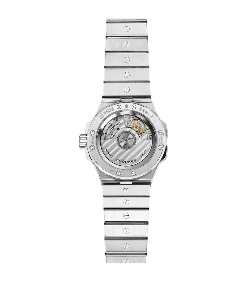 Chopard Alpine Eagle stainless steel watch 33mm (British brand)