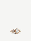 Chopard Happy Hearts ring in rose gold and mother-of-pearl, UK version
