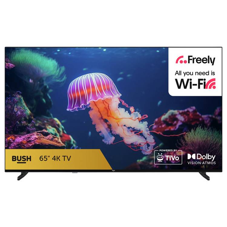 Bush 65-inch 4K UHD HDR TV, UK version