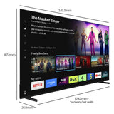 Bush 65-inch 4K UHD HDR TV, UK version