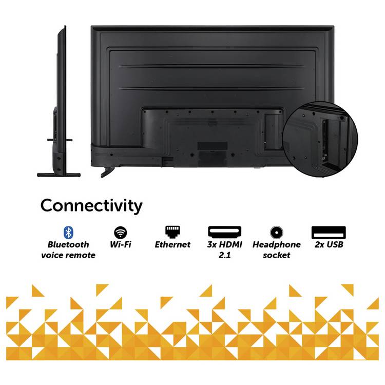 Bush 65-inch 4K UHD HDR TV, UK version