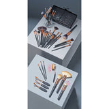 Rio 24-piece makeup brush set (British brand)
