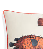 Fornasetti Pesci cushion 25cm x 50cm, UK version