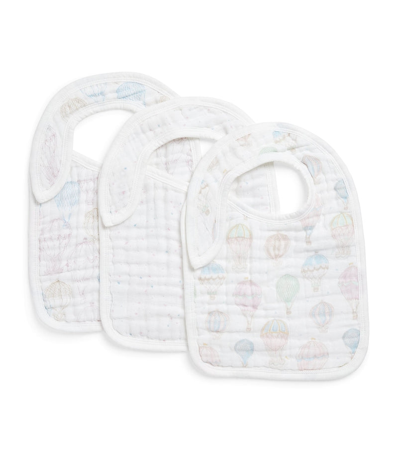 aden + anais Above The Clouds bibs set, imported from the UK