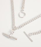 Tilly Sveaas sterling silver Curblink chain necklace - British product