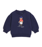Ralph Lauren Polo Bear sweatshirt for infants 3-24 months, imported from the UK