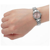 Sekonda ladies watch 25mm pink dial stainless steel bracelet, imported from the UK